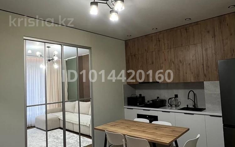 2-комнатная квартира · 48 м² · 4/16 этаж, Каныша Сатпаева 90/55Б за 385 000 ₸ в Алматы, Бостандыкский р-н — фото 2
