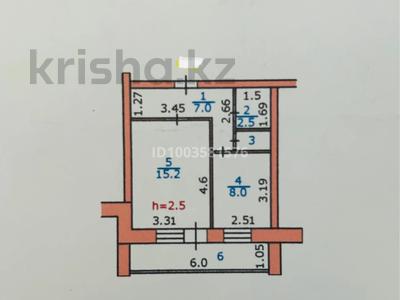 1-комнатная квартира · 36 м² · 3/9 этаж, Кизатова 9а за 17 млн 〒 в Петропавловске