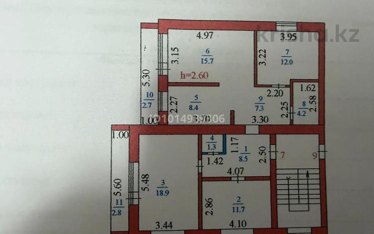 4-комнатная квартира · 93.5 м² · 3/3 этаж, Горняк — Район магазина Мега мир за 23.5 млн ₸ в Сарани — фото 2