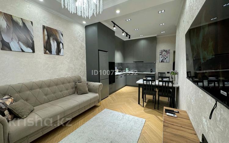 2-комнатная квартира · 75 м² · 3/20 этаж, Гагарина 310 — Аль-фараби, Мега верх, Розыбакиева за 25 000 〒 в Алматы, Бостандыкский р-н — фото 2