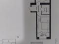 2-комнатная квартира · 47.15 м² · 8/12 этаж, ул. Чингиза Айтматова 79/1 за 26 млн ₸ в Астане, Сарыарка р-н