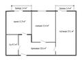 2-комнатная квартира · 66 м² · 2/5 этаж, мкр Асар-2, Микрорайон Асар 2 за 26 млн ₸ в Шымкенте, Абайский р-н