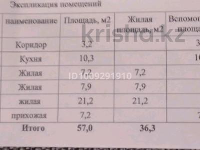 Отдельный дом · 2 комнаты · 60 м² · 3 сот., Победы за 6 млн 〒 в Федоровка