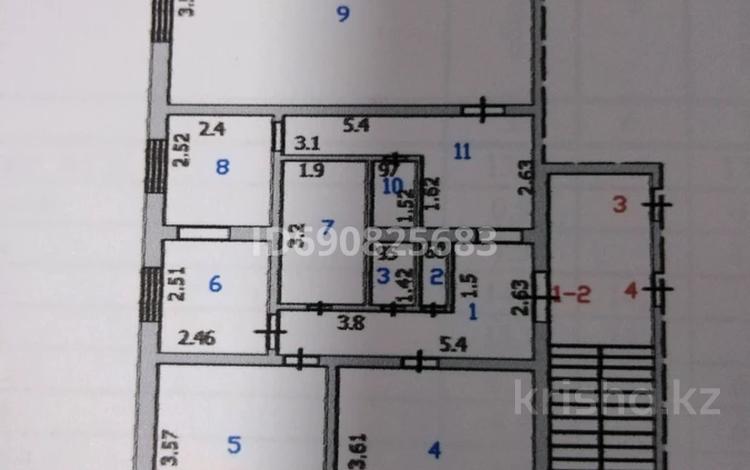 3-комнатная квартира, 100 м², 1/2 этаж, Сейфуллина за 18.5 млн 〒 в Балхаше — фото 2