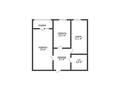 2-комнатная квартира · 55.1 м² · 4/6 этаж, Береке 44 за 26 млн ₸ в Костанае — фото 10