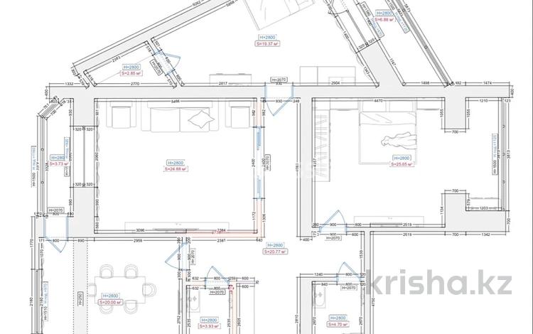3-бөлмелі пәтер · 130 м² · 2/9 қабат, мкр. Алтын орда, Тауелсиздик 19 — Халел досмагамбетов, бағасы: 40 млн ₸ в Актобе — фото 6