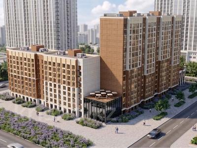 2-бөлмелі пәтер · 58.79 м², Нажимеденова 15/1, бағасы: ~ 27 млн ₸ в Астане, Сарайшык р-н