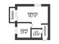 1-бөлмелі пәтер · 30.9 м² · 4/4 қабат, 1 мая — пр-т. Аль-Фараби, бағасы: 14.2 млн ₸ в Костанае — фото 10
