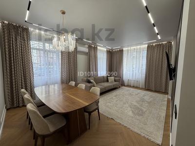4-бөлмелі пәтер · 137 м² · 1/9 қабат, Жандосова 108/1, бағасы: 193 млн ₸ в Алматы, Ауэзовский р-н