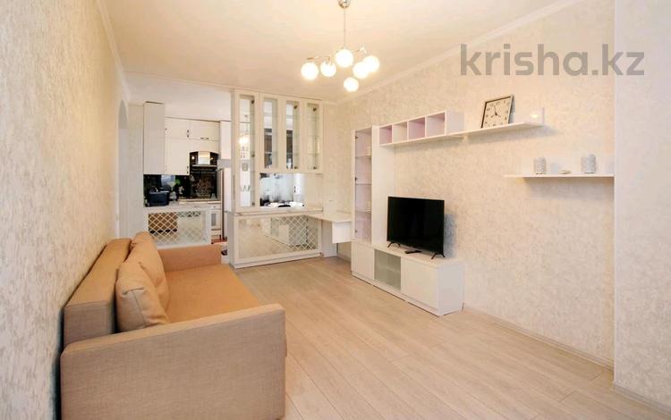 3-комнатная квартира · 74 м² · 10/11 этаж, Гагарина за 67 млн 〒 в Алматы, Бостандыкский р-н — фото 2