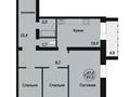 3-комнатная квартира, 91 м², 4/5 этаж, Акбидай 13Б за ~ 22.8 млн 〒 в Кокшетау — фото 14