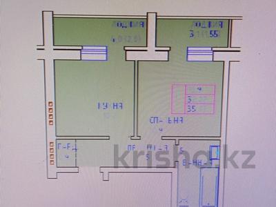 1-бөлмелі пәтер · 37 м² · 2/5 қабат, ул. Габдуллы Тукая 77, бағасы: ~ 13 млн ₸ в Уральске