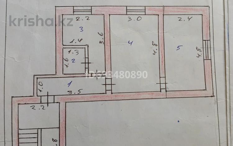 2-комнатная квартира, 28 м², 1/2 этаж, Мусабекова 205 за 8 млн 〒 в Туркестане — фото 2