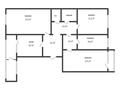 4-бөлмелі пәтер · 83.1 м² · 6/6 қабат, Карбышева 27, бағасы: 30.5 млн ₸ в Костанае — фото 15