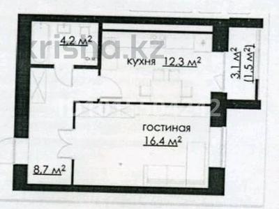 2-бөлмелі пәтер · 46 м² · 9/13 қабат, Букетова 3, бағасы: 20.5 млн ₸ в Караганде, Казыбек би р-н