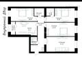 4-бөлмелі пәтер · 130 м² · 4/12 қабат, Улы Дала 38/1, бағасы: 71 млн ₸ в Астане, Нура р-н