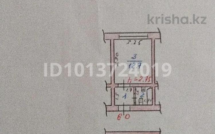 1-бөлмелі пәтер · 17.2 м² · 4/4 қабат, 8-шағынаудан, 8-й микрорайон, Аскарова — Театр оперы и балета, бағасы: 6 млн ₸ в Шымкенте, Туран р-н — фото 2