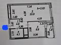 2-комнатная квартира, 43 м², 11/21 этаж, Ракымжан Кошкарбаев 36 — мечеть Хазрет Султан за 19.9 млн 〒 в Астане — фото 10