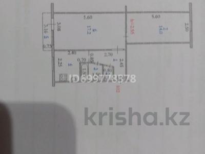 2-комнатная квартира · 44.7 м² · 5/5 этаж, мкр 5, Есет батыра — напротив 19 школы за 12.5 млн 〒 в Актобе