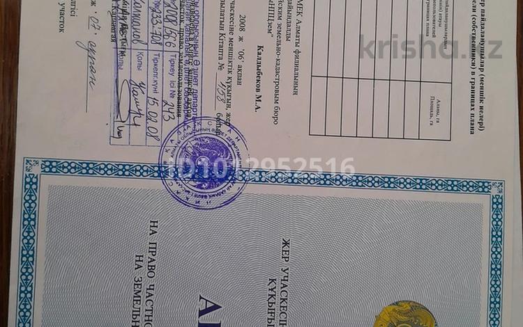 Участок · 10 соток, Кунаева 42 за 9.5 млн ₸ в  — фото 2