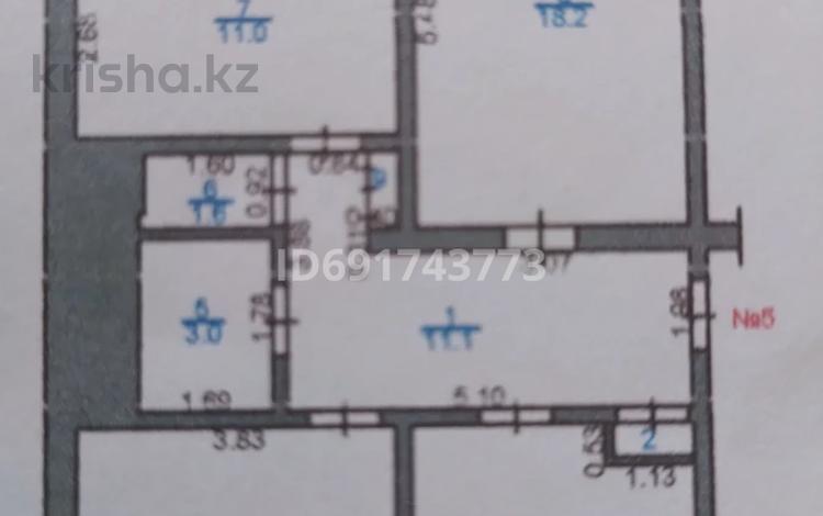 3-бөлмелі пәтер, 73 м², 3/5 қабат, 29А микрорайон уч 130/5 — АТК, бағасы: 25 млн 〒 в Конаеве (Капчагай) — фото 2