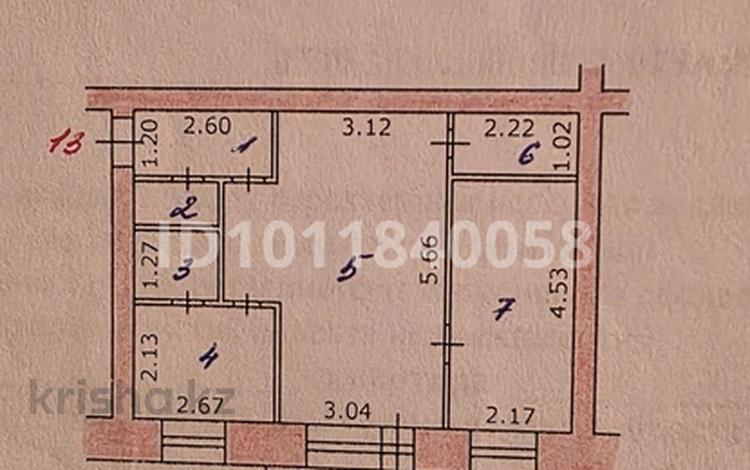 2-комнатная квартира · 44.8 м² · 2/2 этаж, Горноспасательная — Военизированный Горноспасательный Отряд за 5.5 млн ₸ в Риддере — фото 2