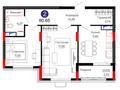 3-комнатная квартира · 60.65 м², Казыбек би 41/1 за ~ 27.9 млн 〒 в Астане, Нура р-н — фото 2