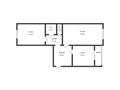2-комнатная квартира · 54 м² · 3/5 этаж, 8 микрорайон 16 за 24 млн ₸ в Костанае — фото 45
