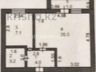 1-бөлмелі пәтер · 35.6 м² · 3/5 қабат, 43, бағасы: 6.3 млн ₸ в Саумалколе