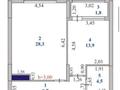 2-бөлмелі пәтер · 57 м² · 5/21 қабат, Тайманова, бағасы: 41.5 млн ₸ в Атырау — фото 2