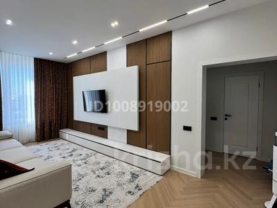 2-комнатная квартира · 65 м² · 6/17 этаж, Каныша Сатпаева 133 за 71.5 млн 〒 в Алматы, Бостандыкский р-н