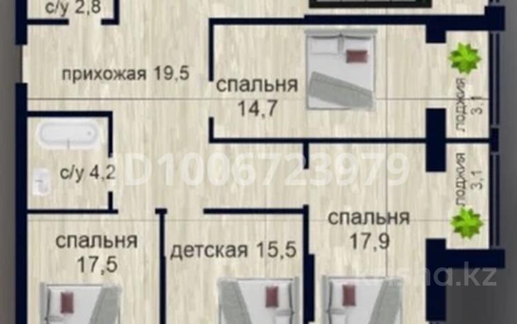 5-бөлмелі пәтер · 156 м² · 4 қабат, Туран, 80 80 — Кабанбай батыра, бағасы: ~ 111.1 млн ₸ в Астане, Нура р-н — фото 3