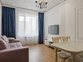 3-комнатная квартира · 56 м² · 2/9 этаж, Айтматова 23 — ВЫСОТА ПОТОЛКОВ -3М!!! ВЫСОКОКАЧЕСТВЕННЫЙ РЕМОНТ!!! за 37 млн ₸ в Астане, Нура р-н — фото 2