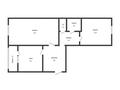 2-бөлмелі пәтер · 54.7 м² · 2/5 қабат, 7-й Микрорайон 14, бағасы: 25.5 млн ₸ в Костанае — фото 11