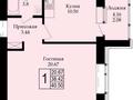 1-комнатная квартира, 40.5 м², 4/12 этаж, Айтматова Е164 за ~ 11.3 млн 〒 в Астане, Нура р-н — фото 2