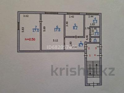 3-комнатная квартира, 60 м², 1/5 этаж, Алимжанова 3 — Желтоксан за 17 млн 〒 в Балхаше