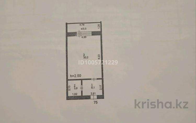 1-бөлмелі пәтер · 44 м² · 6/9 қабат, Ладожская 4, бағасы: 19 млн ₸ в Павлодаре — фото 3