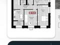 3-бөлмелі пәтер · 75 м² · 5/9 қабат, Мухамеджан Тынышбайулы 10 — Нажимеденова, бағасы: 41 млн ₸ в Астане, Сарайшык р-н — фото 7