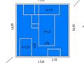 Отдельный дом · 3 комнаты · 68.5 м² · 2.02 сот., Бородина 149 за 10.5 млн 〒 в Костанае — фото 3