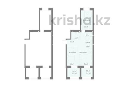 3-бөлмелі пәтер · 78 м², мкр Михайловка , Крылова 15, бағасы: ~ 36.3 млн ₸ в Караганде, Казыбек би р-н