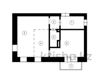 1-бөлмелі пәтер · 32 м² · 3/5 қабат, Биржан Сала 2, бағасы: 12.5 млн ₸ в Астане, Сарыарка р-н