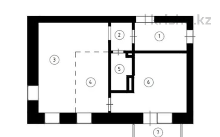 1-бөлмелі пәтер · 32 м² · 3/5 қабат, Биржан Сала 2, бағасы: 12.5 млн ₸ в Астане, Сарыарка р-н — фото 2