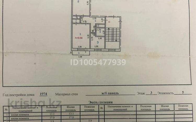 2-бөлмелі пәтер · 48 м² · 2/5 қабат, Абая 2, бағасы: 6 млн ₸ в  — фото 2