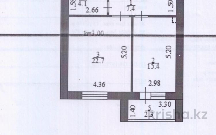 1-бөлмелі пәтер · 51.9 м² · 5/12 қабат, Жошы хана 13, бағасы: 31 млн ₸ в Астане, Есильский р-н — фото 2