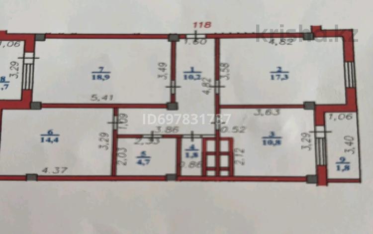 3-комнатная квартира, 81 м², 9/9 этаж, мкр. Зачаганск пгт 107/1 — Возле Назель мунке улы 107/1 за 22.5 млн 〒 в Уральске, мкр. Зачаганск пгт — фото 2