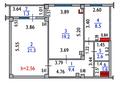2-комнатная квартира · 64.1 м² · 5/9 этаж, проспект Аль-Фараби 46 за 26.5 млн ₸ в Усть-Каменогорске — фото 8