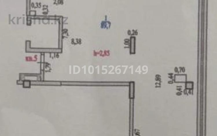 3-комнатная квартира · 89.7 м² · 2/5 этаж, мкр Нуршашкан (Колхозши), Алатау 48 — Молл Апорт Ист за 46 млн ₸ в Алматы, Турксибский р-н — фото 2