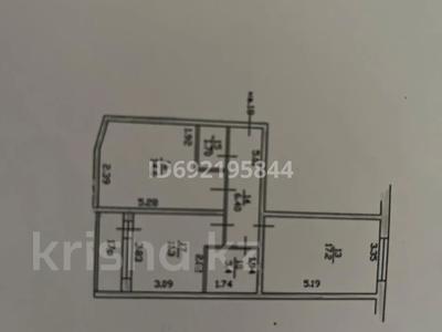 2-бөлмелі пәтер, 55.8 м², 6/9 қабат, мкр Аксай-1А 31, бағасы: 32 млн 〒 в Алматы, Ауэзовский р-н