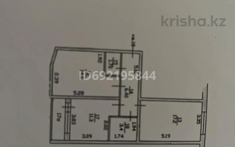 2-комнатная квартира, 55.8 м², 6/9 этаж, мкр Аксай-1А 31 за 32 млн 〒 в Алматы, Ауэзовский р-н — фото 2
