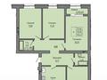 4-комнатная квартира · 124 м² · 3/6 этаж, мкр. Алтын орда, Проспект Тауелсиздик 11а — Проспект Тауелсиздик за 50 млн ₸ в Актобе — фото 2